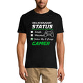T-Shirt ULTRABASIC pour hommes, statut de relation pris par Crazy Gamer - Tees humoristiques