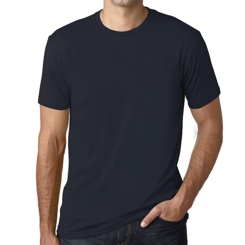 Simple Order Custom Men's Crew Neck T-shirt Your multicolor design on the t-shirt color of your choice (43 colors)