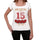 15, Born to be Free Since 15 Womens T-shirt White Birthday Gift 00518 - ultrabasic-com
