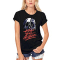 ULTRABASIC Women's Organic T-Shirt - Keep Your Distance - Skull Shirt for Women