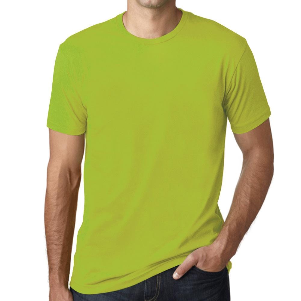 Simple Order Custom Men's Crew Neck T-shirt Your multicolor design on the t-shirt color of your choice (43 colors)