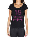 18 And Never Felt So Good, Black, Women's Short Sleeve Round Neck T-shirt, Birthday Gift 00373
