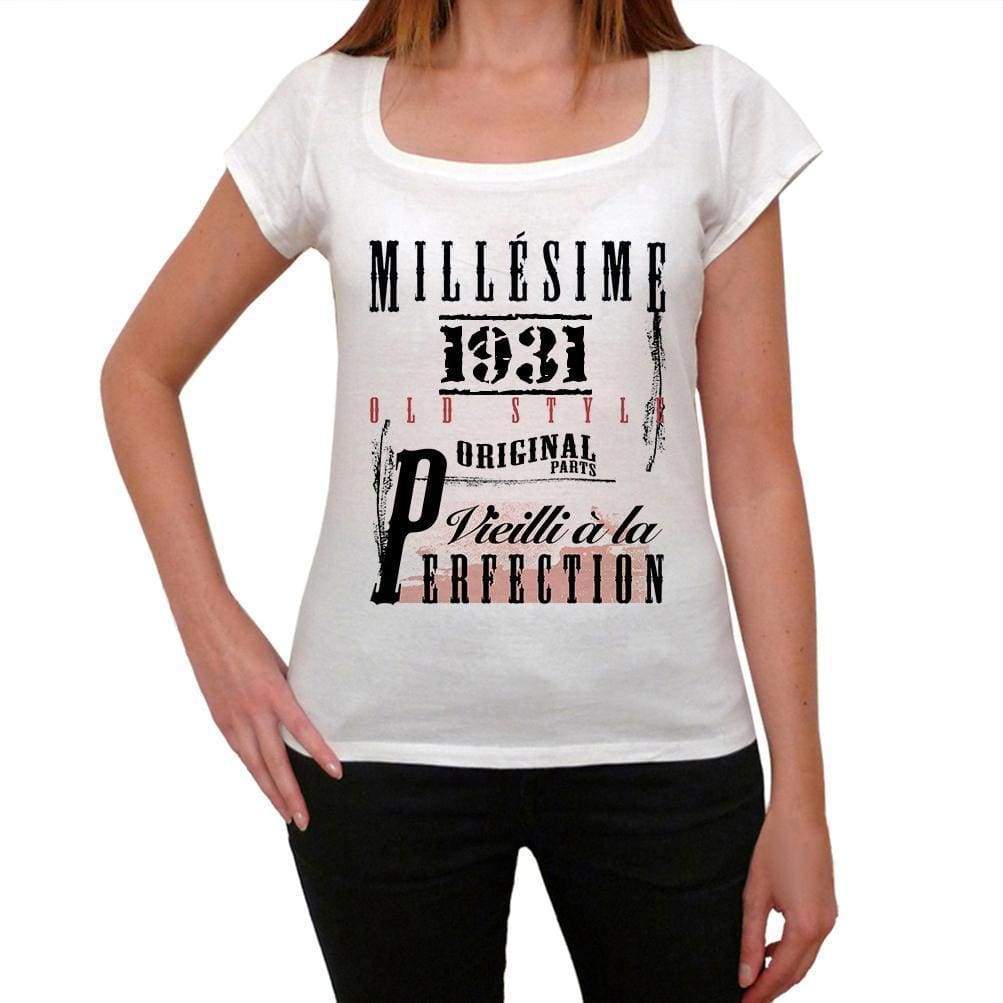 1931 Women's Short Sleeve Round Neck T-shirt 00137 - ultrabasic-com
