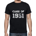 1951, Class of, black, Men's Short Sleeve Round Neck T-shirt 00103