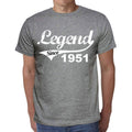 1951 Men's T shirt Legend since Grey 00134