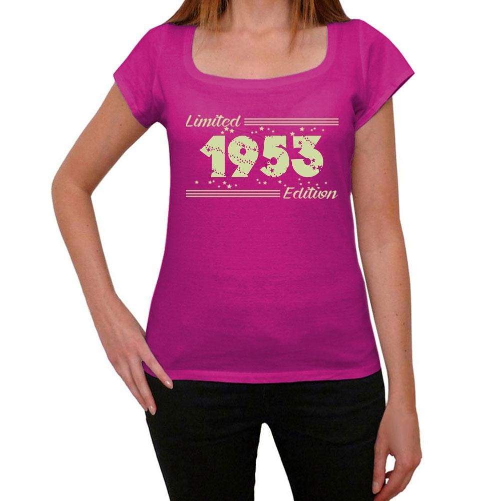 1953 Limited Edition Star, Women's T-shirt, Pink, Birthday Gift 00384 ultrabasic-com.myshopify.com