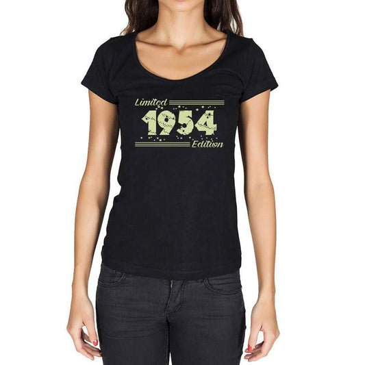 1954 Limited Edition Star, Women's T-shirt, Black, Birthday Gift 00383 ultrabasic-com.myshopify.com