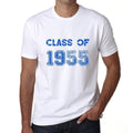1955, Class of, white, Men's Short Sleeve Round Neck T-shirt 00094