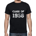 1958, Class of, black, Men's Short Sleeve Round Neck T-shirt 00103