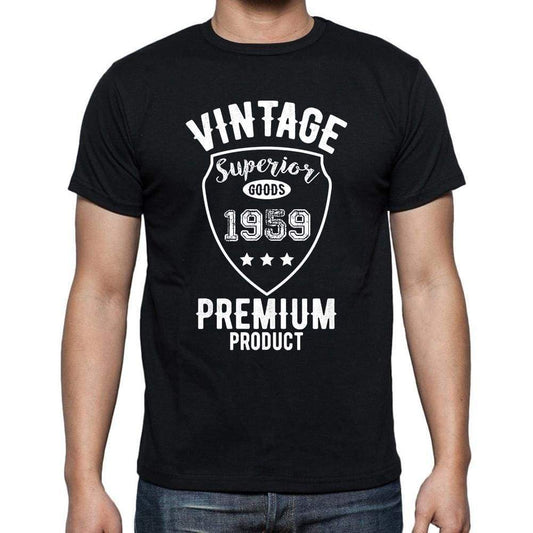 1959 Vintage superior, black, Men's Short Sleeve Round Neck T-shirt 00102 ultrabasic-com.myshopify.com