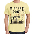 1961, Men's Short Sleeve Round Neck T-shirt 00127