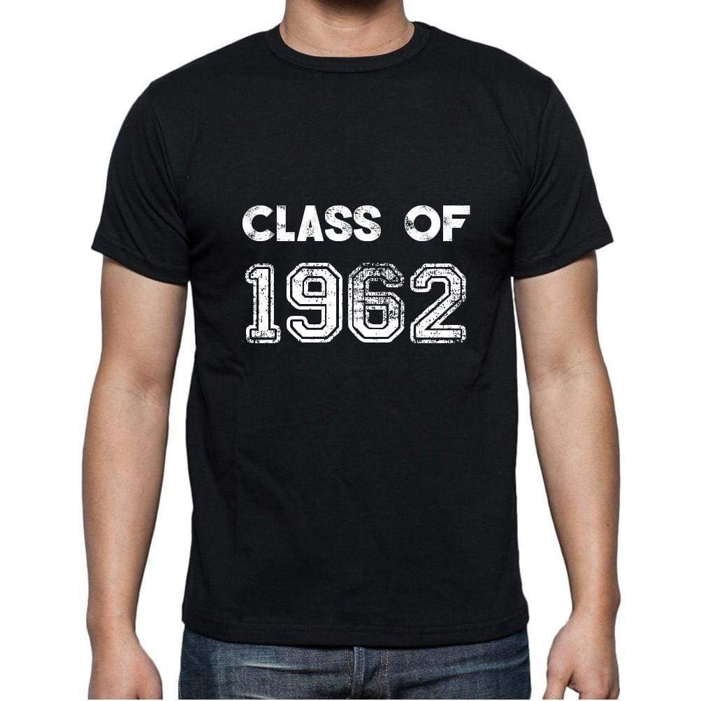 1962, Class of, black, Men's Short Sleeve Round Neck T-shirt 00103 - ultrabasic-com