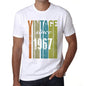 1967, Vintage Since 1967 Men's T-shirt White Birthday Gift 00503 - ultrabasic-com