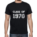 1970, Class of, black, Men's Short Sleeve Round Neck T-shirt 00103