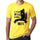 1971, Living Wild Since 1971 Men's T-shirt Yellow Birthday Gift 00501 - ultrabasic-com