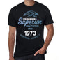 1973, Special Session Superior Since 1973 Mens T-shirt Black Birthday Gift 00523 - ultrabasic-com