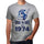 1974, Born to Ride Since 1974 Men's T-shirt Grey Birthday Gift 00495 - ultrabasic-com