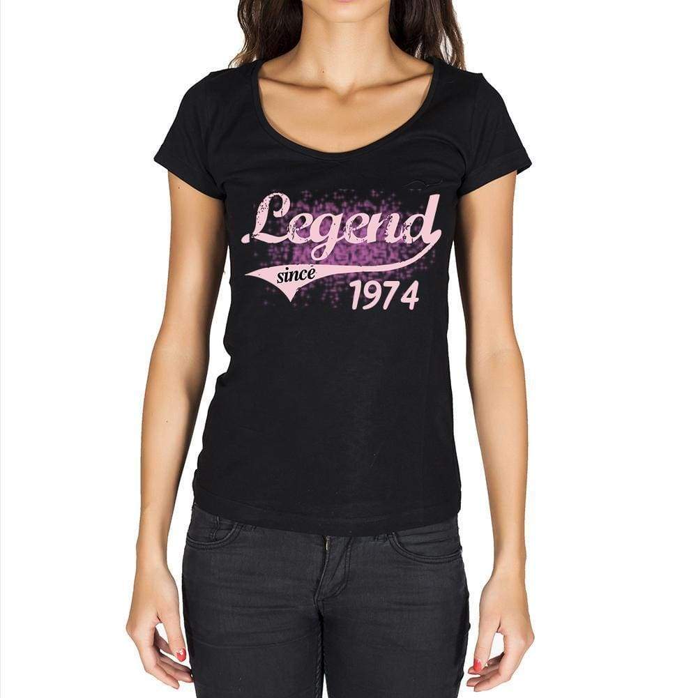 1974, T-Shirt for women, t shirt gift, black - ultrabasic-com