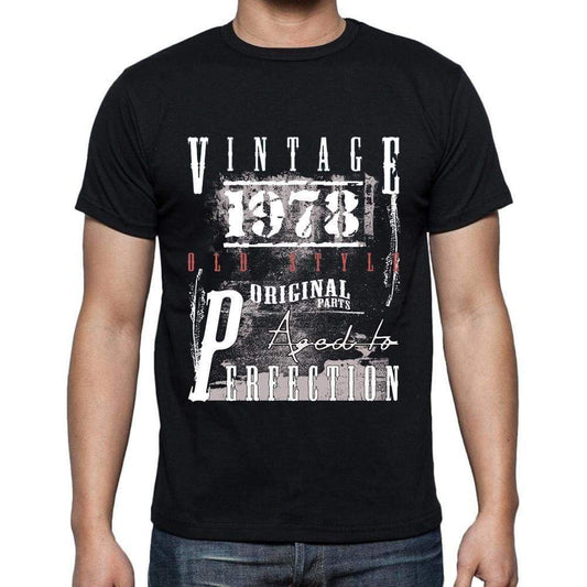 1978, Men's Short Sleeve Round Neck T-shirt - ultrabasic-com