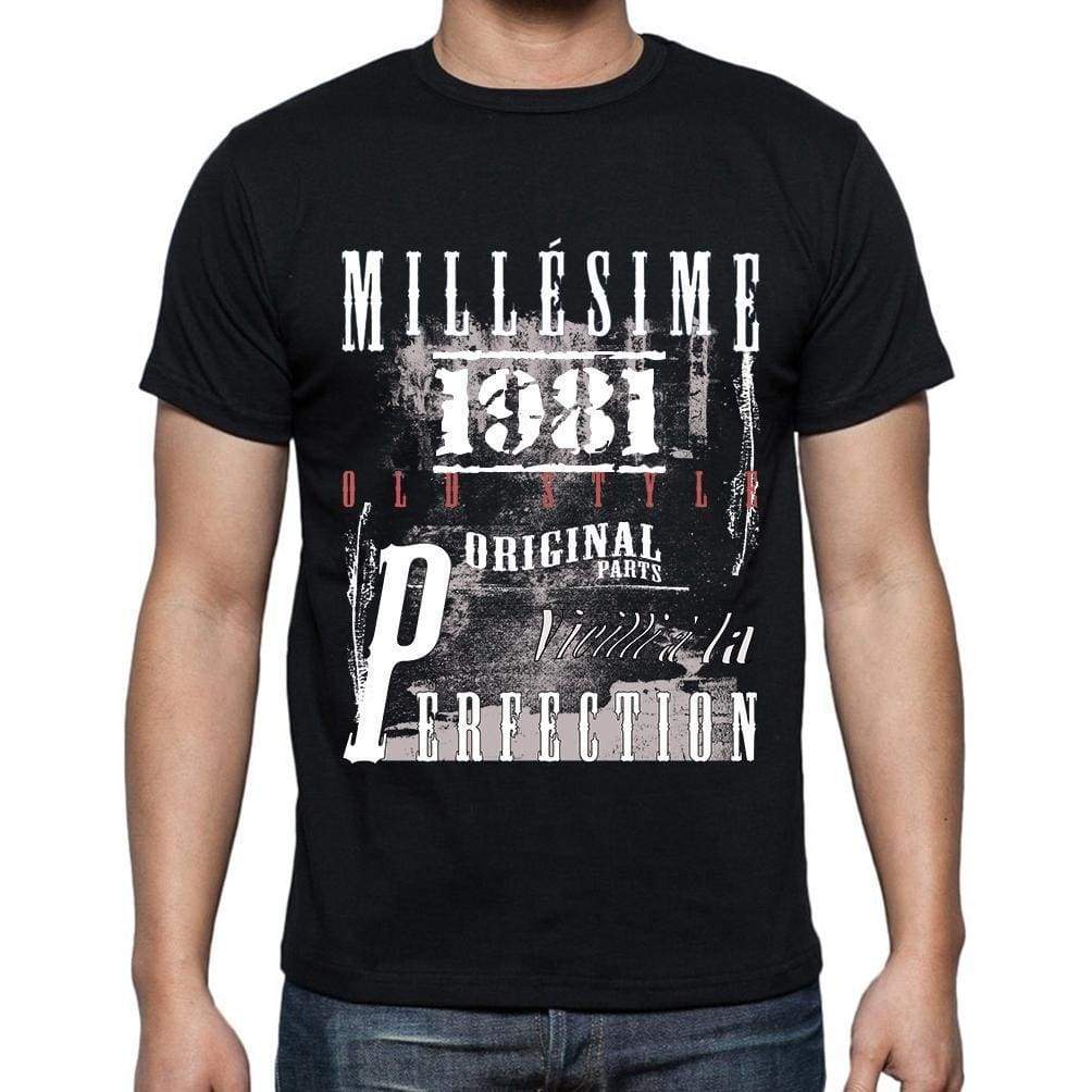 1981,birthday gifts for him,birthday t-shirts,Men's Short Sleeve Round Neck T-shirt 00136 - ultrabasic-com