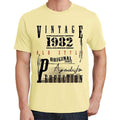1982, Men's Short Sleeve Round Neck T-shirt 00127