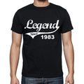 1983 Men's T shirt Black Birthday Gift 00146