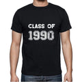 1990, Class of, black, Men's Short Sleeve Round Neck T-shirt 00103