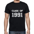 1991, Class of, black, Men's Short Sleeve Round Neck T-shirt 00103