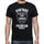 1992 Vintage Superior Black Mens Short Sleeve Round Neck T-Shirt 00102 - Black / S - Casual