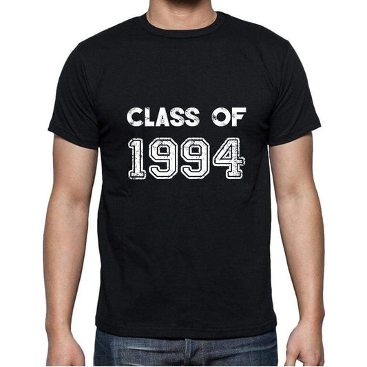 1994 Class Of Black Mens Short Sleeve Round Neck T-Shirt 00103 - Black / S - Casual