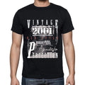 2001, Men's Short Sleeve Round Neck T-shirt