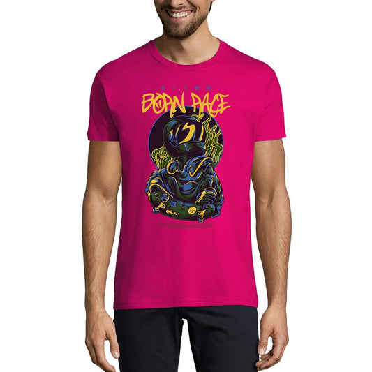 ULTRABASIC Herren-T-Shirt „Born Race – Gruseliges Monster“-T-Shirt