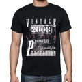 2008, Men's Short Sleeve Round Neck T-shirt