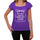 2008 Well Aged Purple Womens Short Sleeve Round Neck T-Shirt 00110 - Purple / Xs - Casual