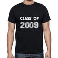 2009, Class of, black, Men's Short Sleeve Round Neck T-shirt 00103