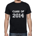 2014, Class of, black, Men's Short Sleeve Round Neck T-shirt 00103