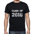 2016, Class of, black, Men's Short Sleeve Round Neck T-shirt 00103