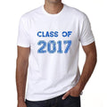 2017, Class of, white, Men's Short Sleeve Round Neck T-shirt 00094