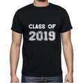 2019, Class of, black, Men's Short Sleeve Round Neck T-shirt 00103