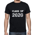 2020, Class of, black, Men's Short Sleeve Round Neck T-shirt 00103
