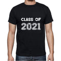 2021, Class of, black, Men's Short Sleeve Round Neck T-shirt 00103