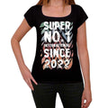 2022, Super No.1 Since 2022 Women's T-shirt Black Birthday Gift 00506