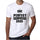 2025 No One Is Perfect White Mens Short Sleeve Round Neck T-Shirt 00093 - White / S - Casual