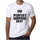 2037 No One Is Perfect White Mens Short Sleeve Round Neck T-Shirt 00093 - White / S - Casual