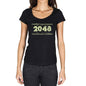 2048 Limited Edition Star Womens T-Shirt Black Birthday Gift 00383 - Black / Xs - Casual