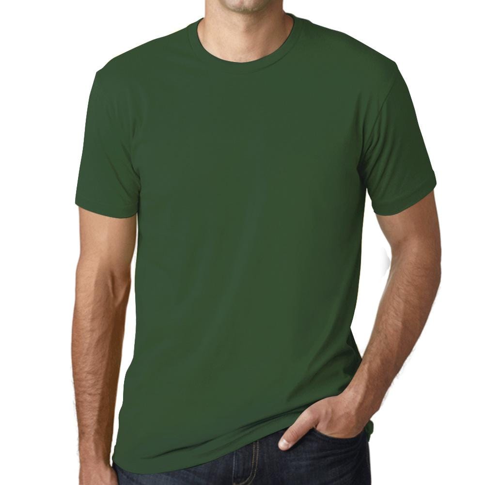 Simple Order Custom Men's Crew Neck T-shirt Your multicolor design on the t-shirt color of your choice (43 colors)
