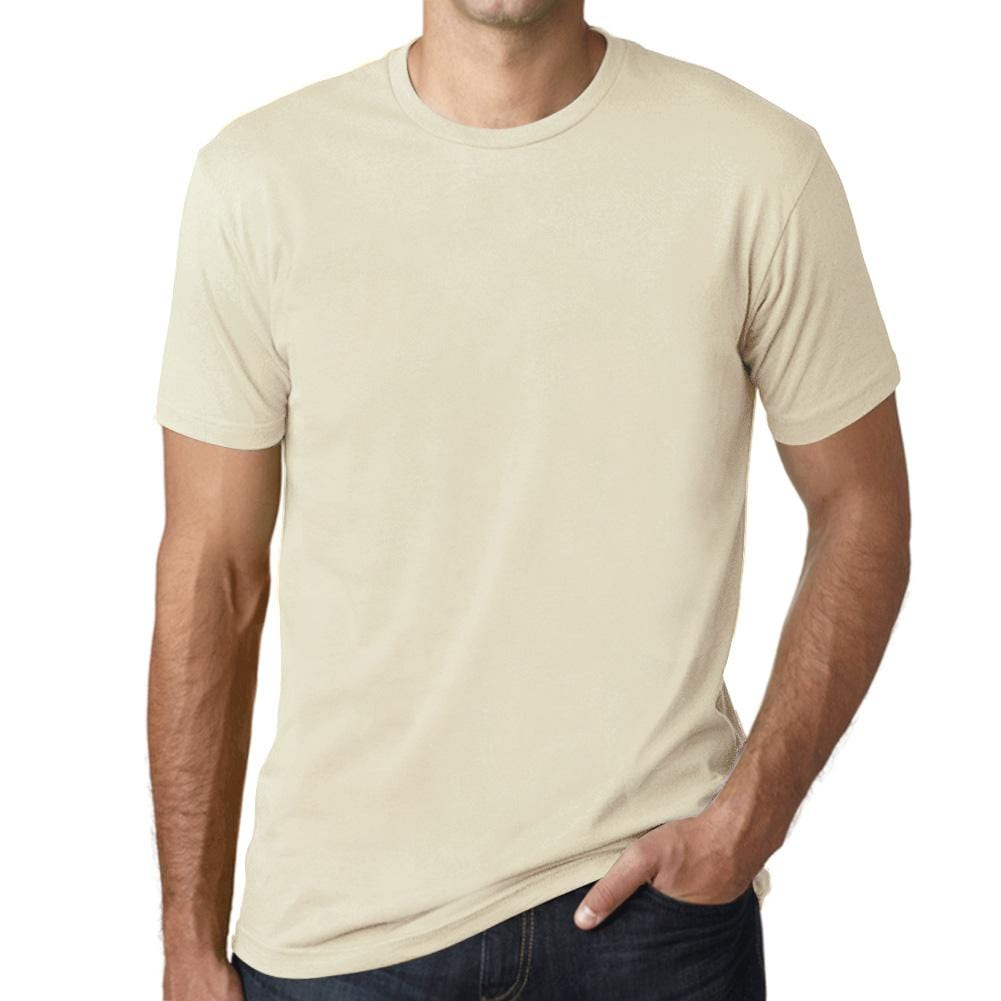 Simple Order Custom Men's Crew Neck T-shirt Your multicolor design on the t-shirt color of your choice (43 colors)