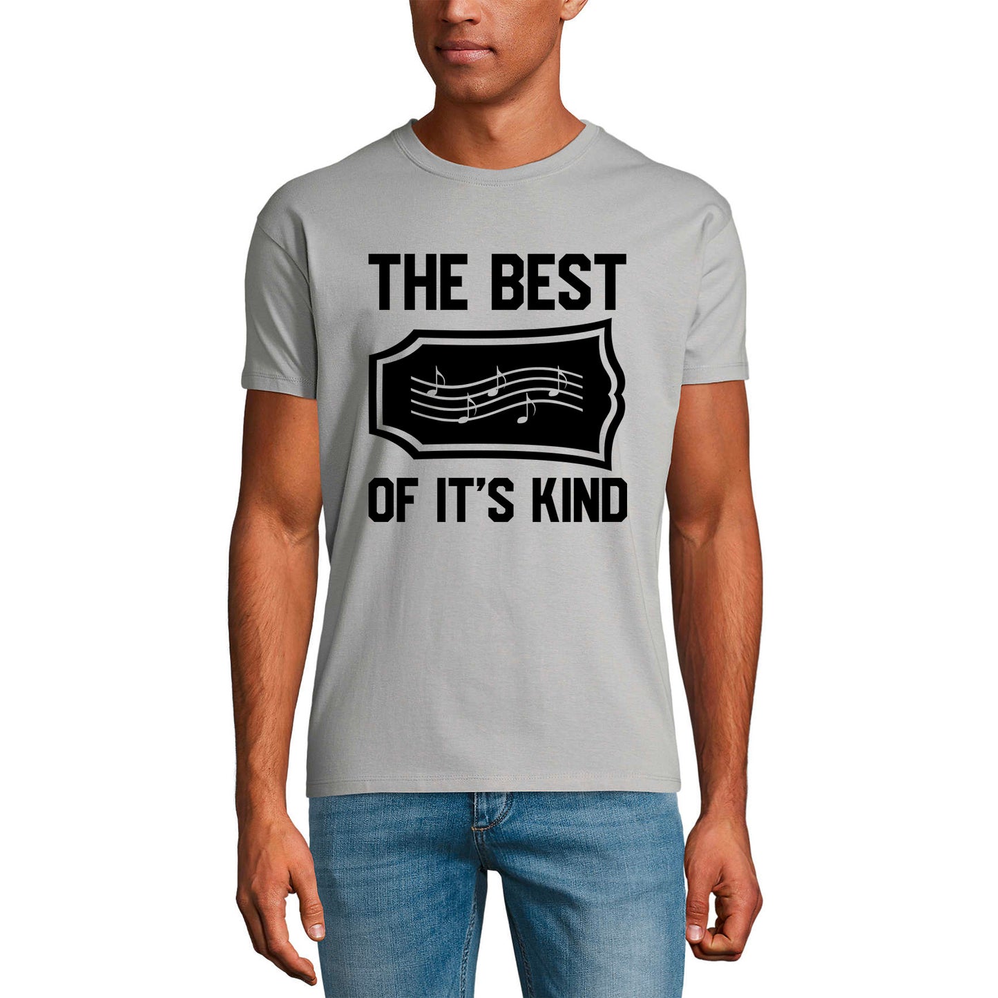 ULTRABASIC Men's Graphic T-Shirt The Best of It's Kind - Shirt for Musician