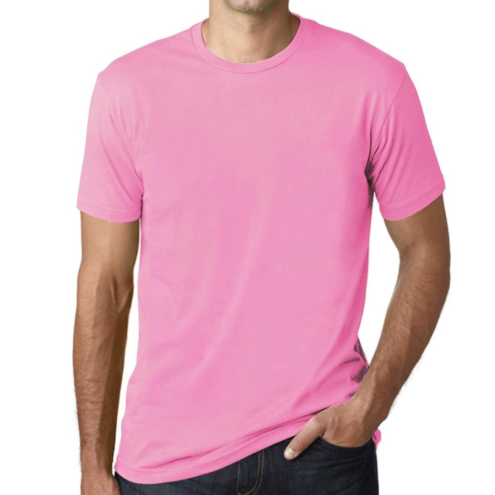 Simple Order Custom Men's Crew Neck T-shirt Your multicolor design on the t-shirt color of your choice (43 colors)