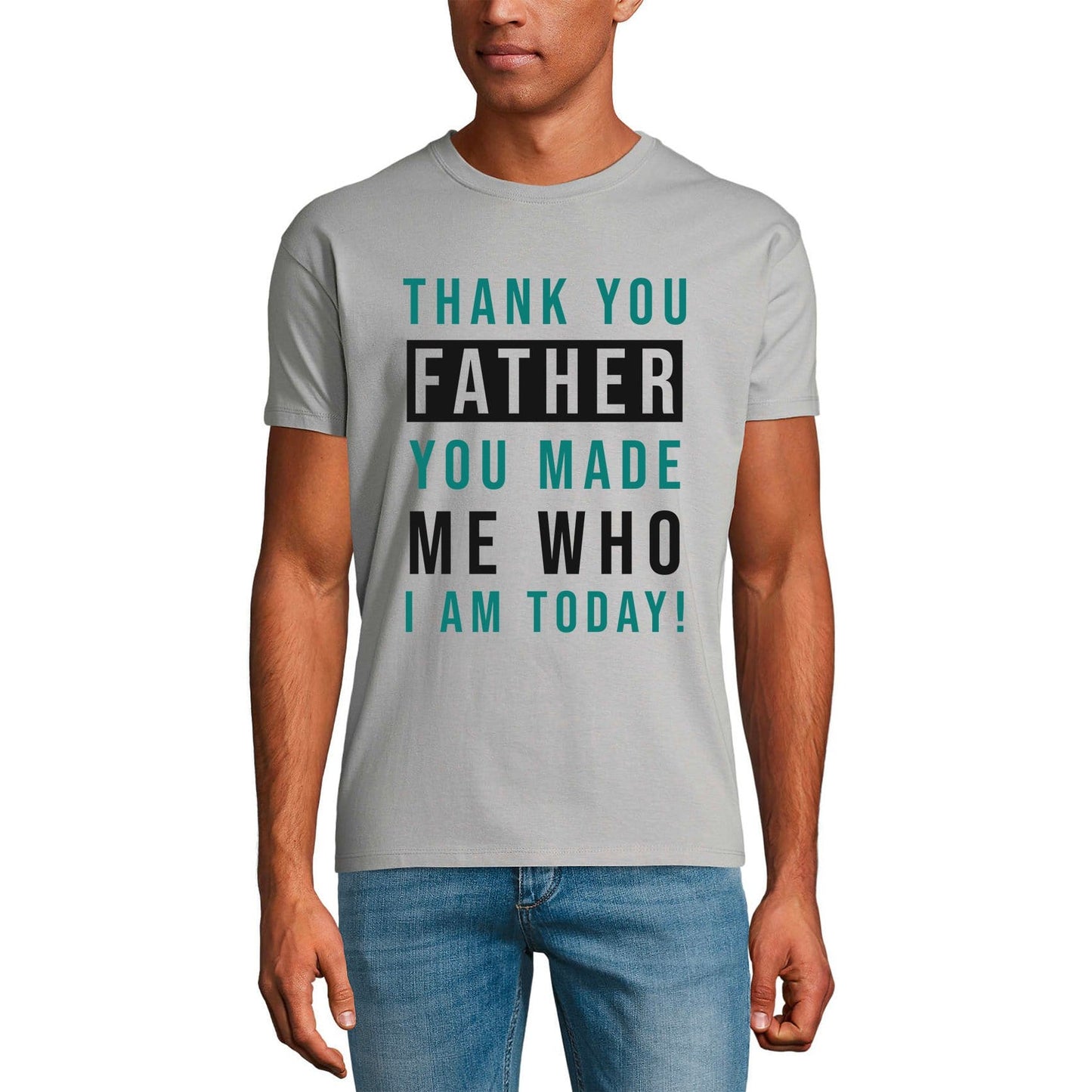 ULTRABASIC Graphic T-Shirt Thank You Father - Birthday Gift for Son